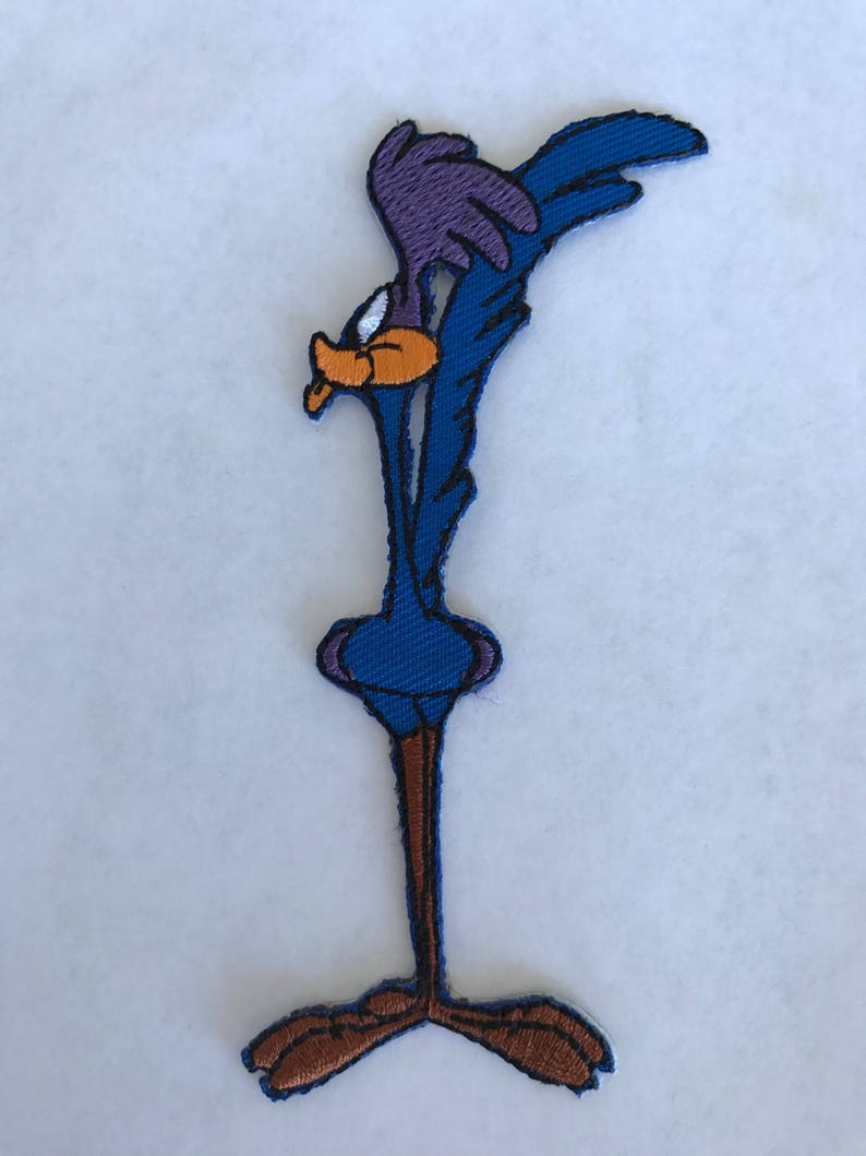 Wile E Coyote and Roadrunner Inspired Iron on Patch Birthday - Etsy