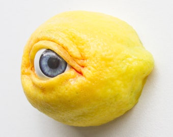 lemon商品です♪ The Wall-mountable All Seeing Lemon - Etsy