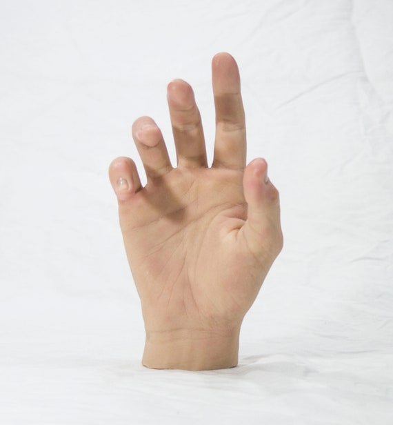 Thing Hand Poseable Silicone Hand Prop Decoration Life-sized and Very  Realistic 