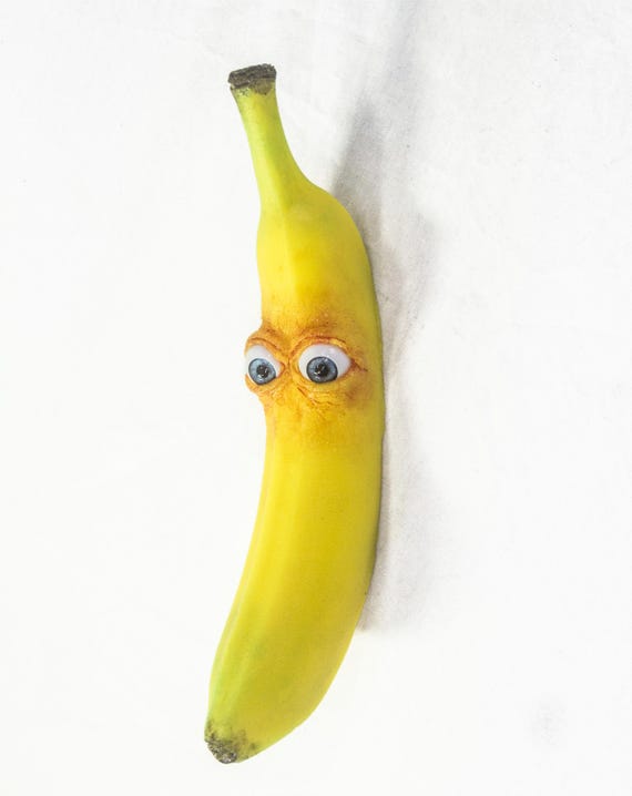 The Wall/fridge Mountable Marginally Aware Banana - Etsy