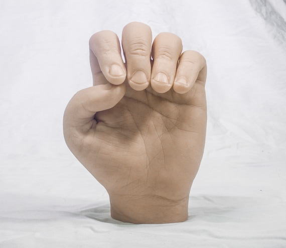 Thing Hand Poseable Silicone Hand Prop Decoration Life-sized and