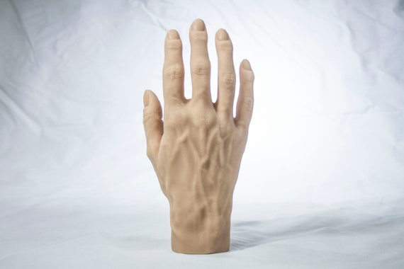 Thing Hand Poseable Silicone Hand Prop Decoration Life-sized and