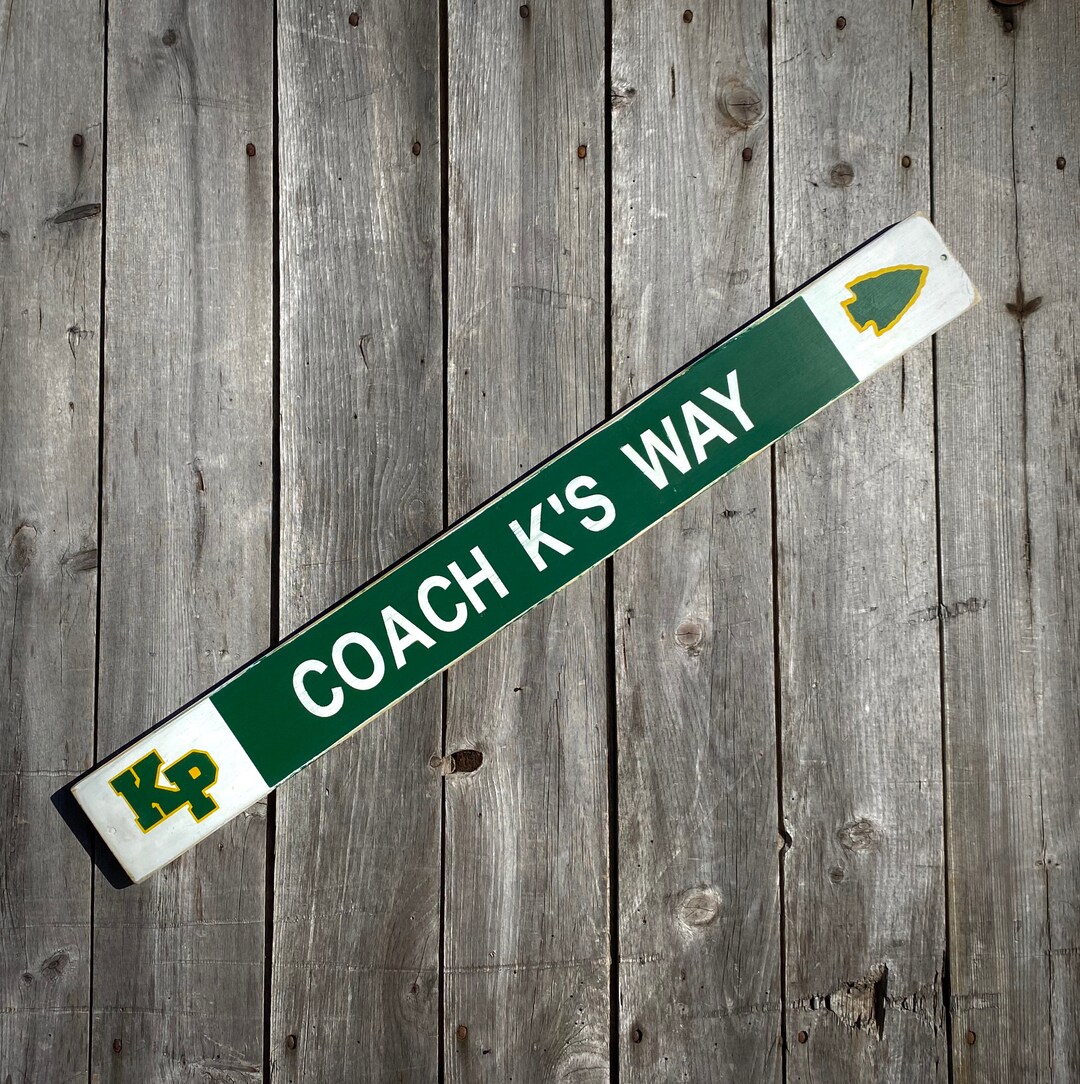 Custom Coach's Gift. Custom High School Sports Signs. Etsy