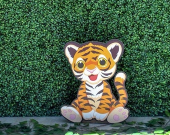 Large Lion Cutout Cute Lion Baby Shower Props Baby Shower Etsy