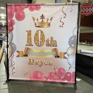 Custom Step & Repeat Banner / Custom backdrop / Photo Booth / Wedding / Baby Shower / Graduation / Parties /Birthdays