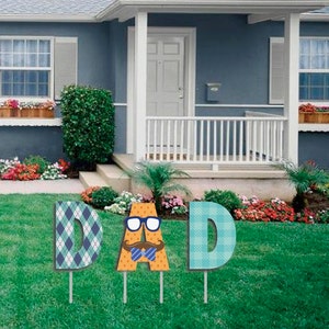 Cartel de patio de papá