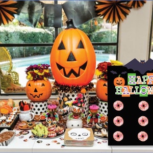 Halloween Party Centerpiece Donut Stand Decoration