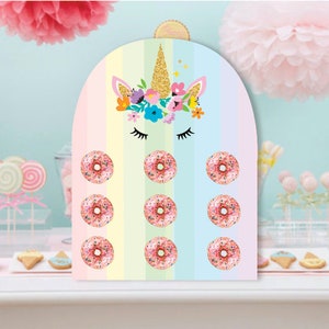 Unicorn Donut Stand
