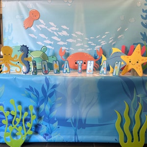 Sfondo Sirena Per Compleanno 150x90 Cm – Tema Ariel E Oceano, Tessuto Vinile Per Feste E Foto - 2