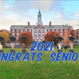 Congrats Seniors Yard Sign | College, High School, Graduation Yard Sign - 2025