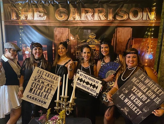 1920 Bar Backdrop Decor, Peaky Blinders Inspired Bar. Speakeasy Décor With  Customizable Name 
