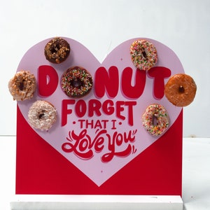Donut stand, Donut Holder, Valentine Heart Donut stand