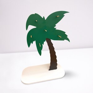 Palm Tree Donut Display Stand Tropical, Beach, Luau Party Theme Decoration Donut Holder Cake Alternative image 2