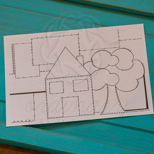 HOME template for Bible Quilt® journal