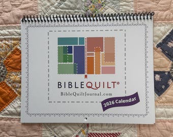 Calendrier 2026 Bible Quilt Journal