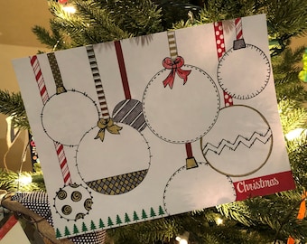 Modèle d’ornements pour le journal Bible Quilt