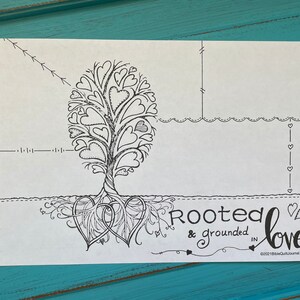 Rooted & Grounded in Love Template Set - Etsy