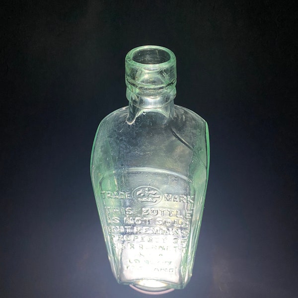 Bagley & Co Ltd. (Knottingley, England) Sir R Burnett Embossed Bottle Circa. Late 1800s