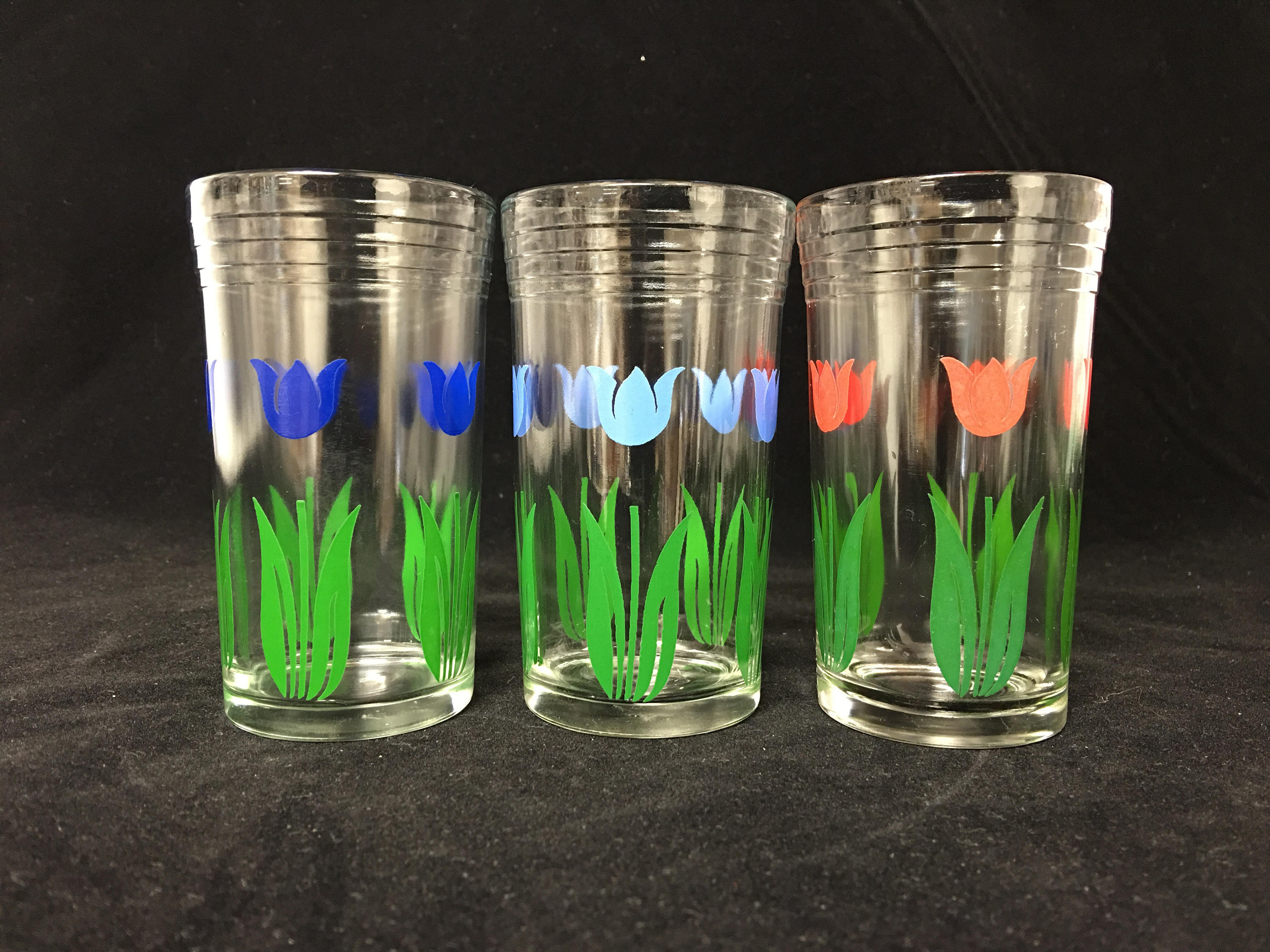 Vintage Swanky Swig Kraft Cheese Glass Set