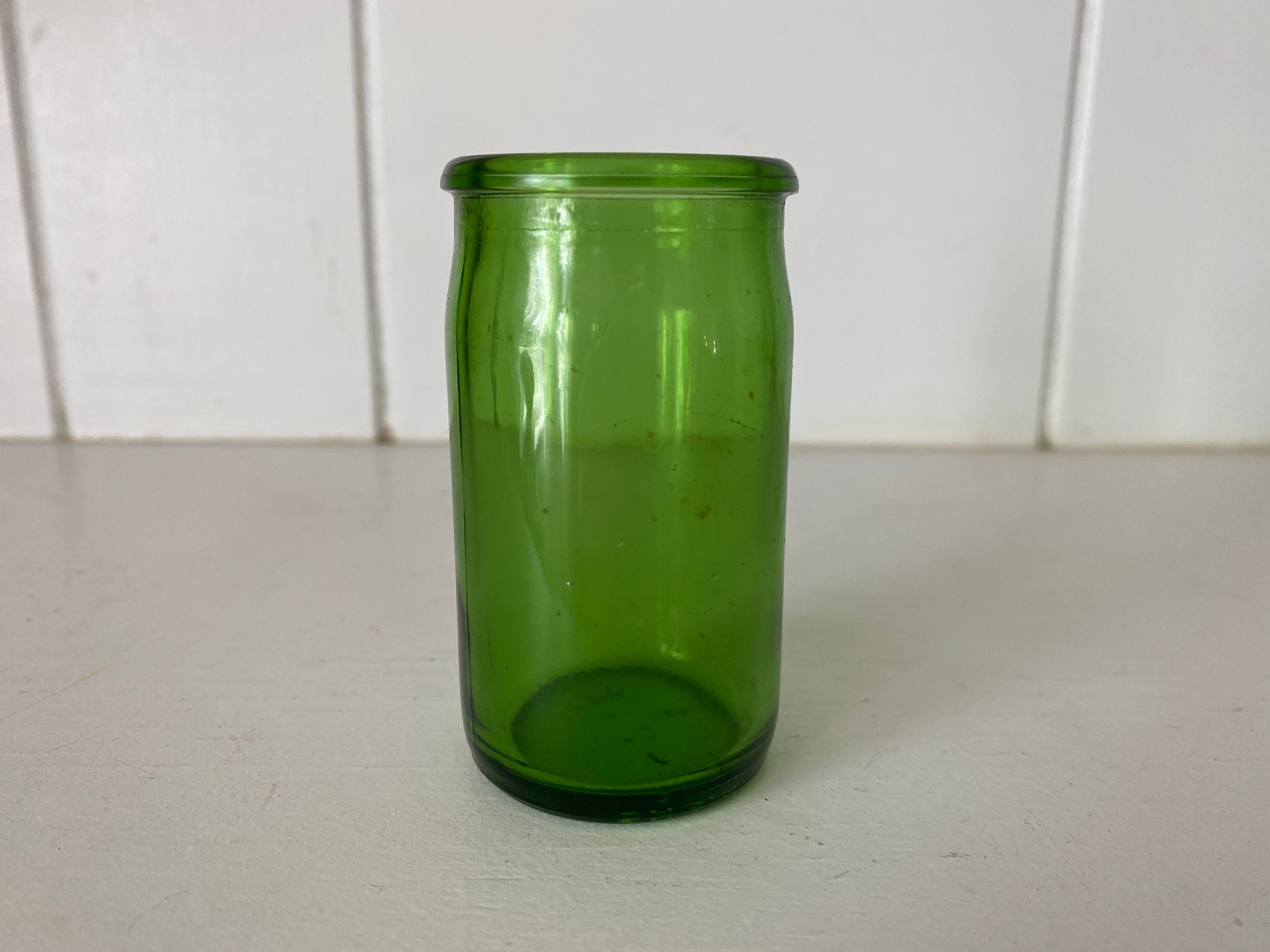CHOYA Miniature Retro Green Glass Jar