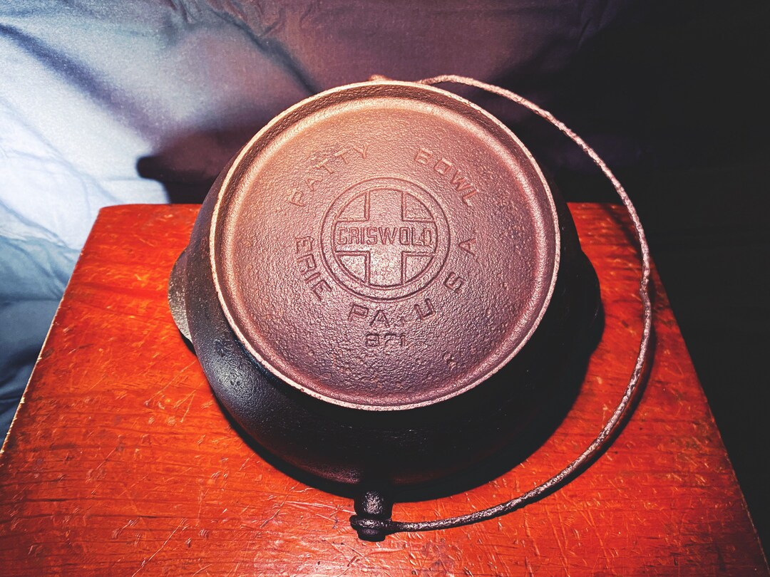 Rare Griswold Patty Bowl 871 Circa 1930s Etsy