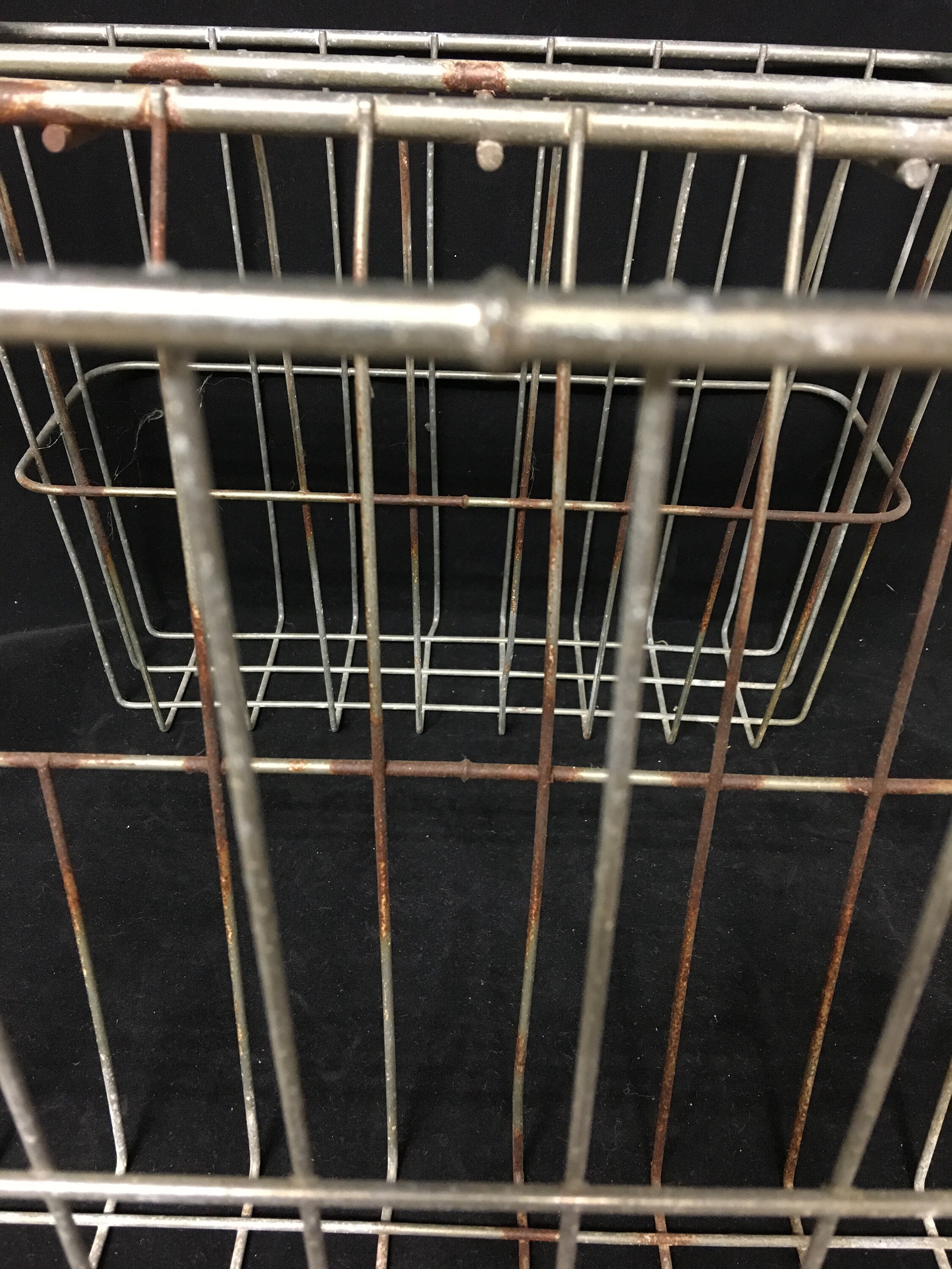 Vintage Wire Bicycle Pannier