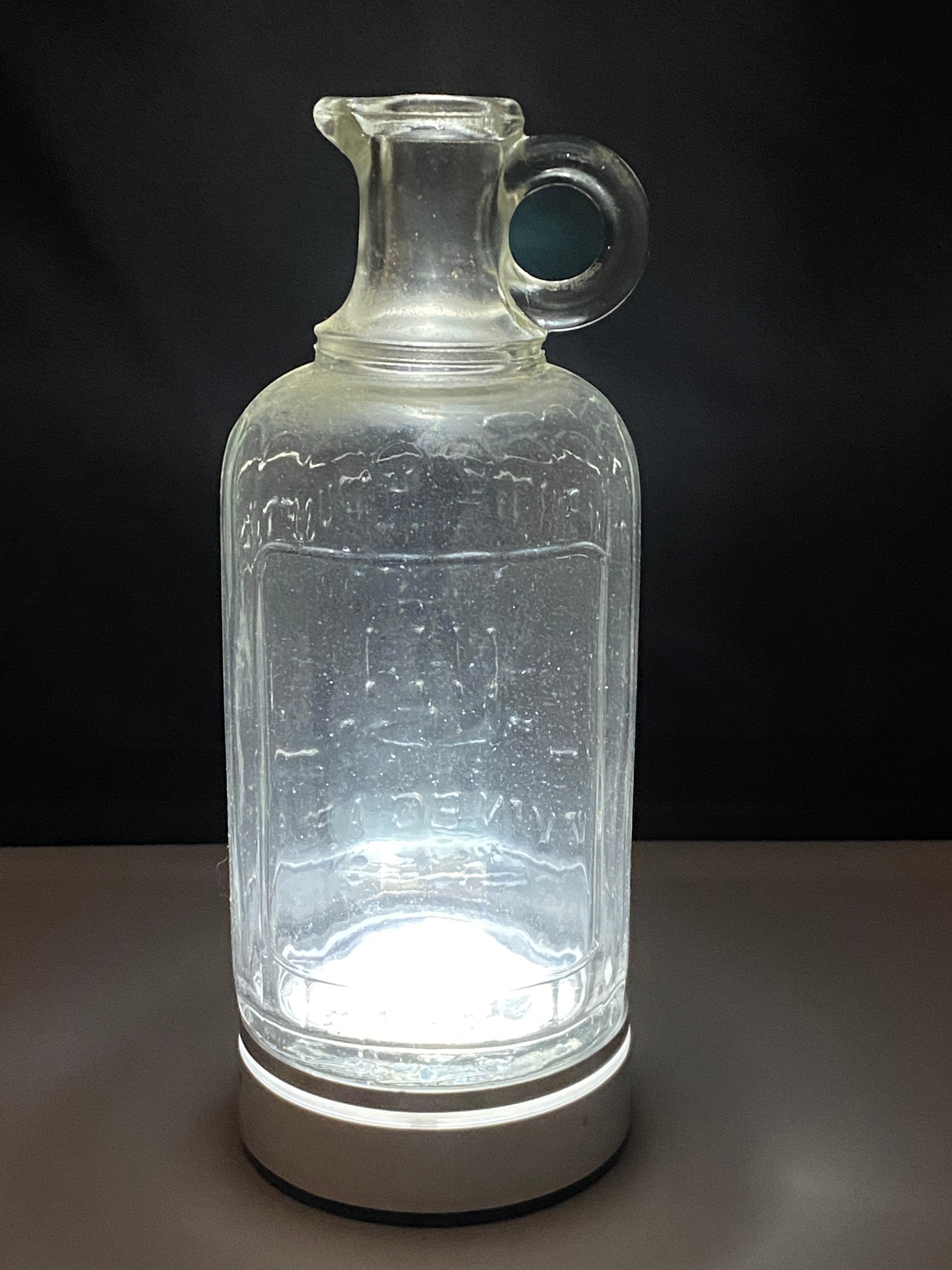 White House Brand Vinegar Bottle