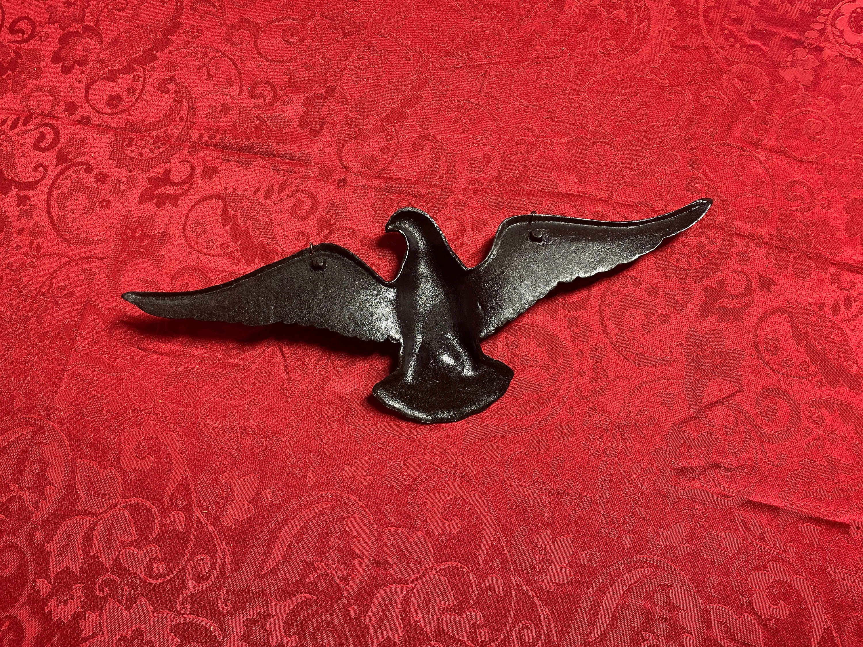 Large Cast Iron Eagle Wall Hanging