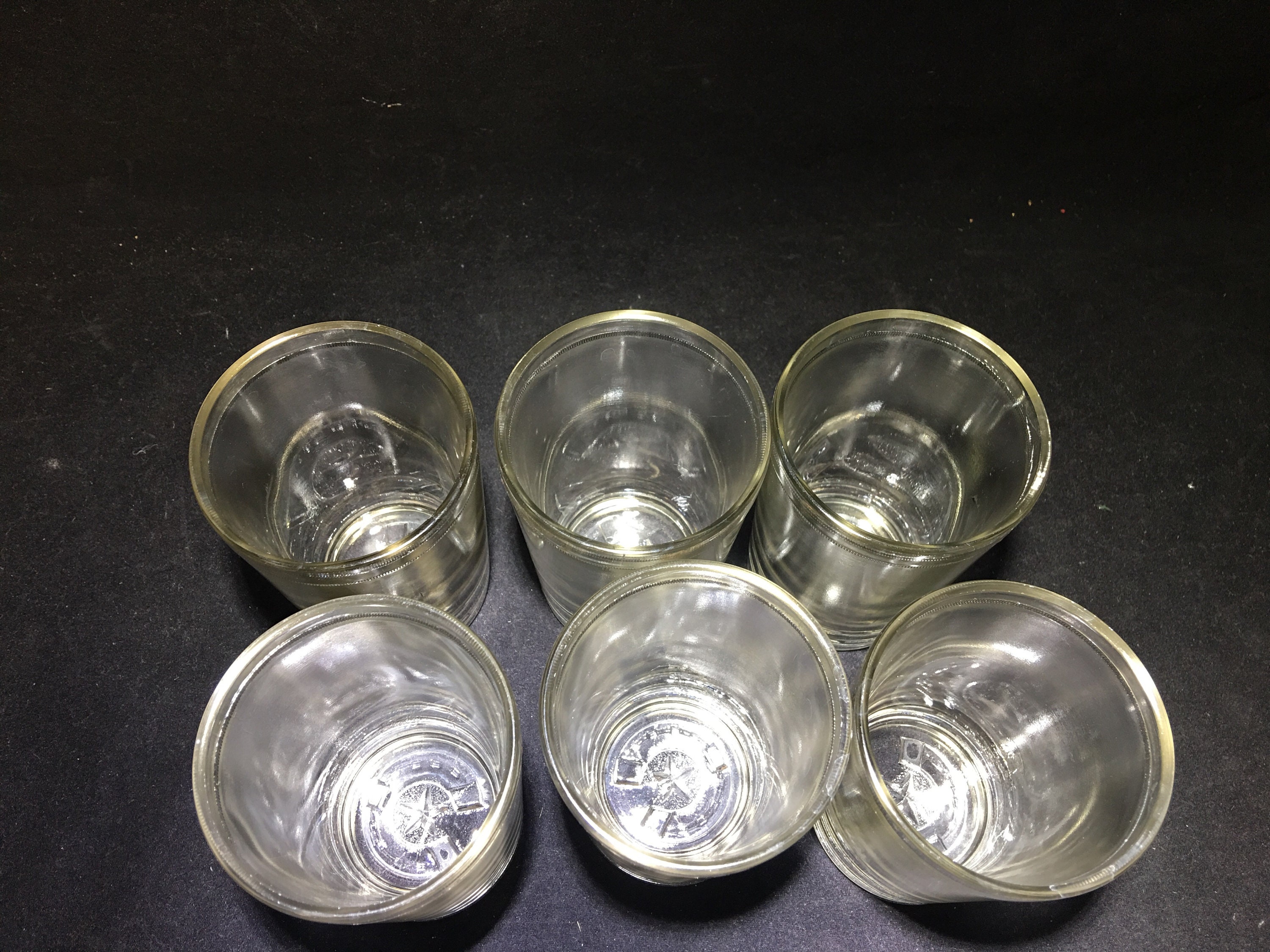 Antique Jelly Jars with Metal Lids