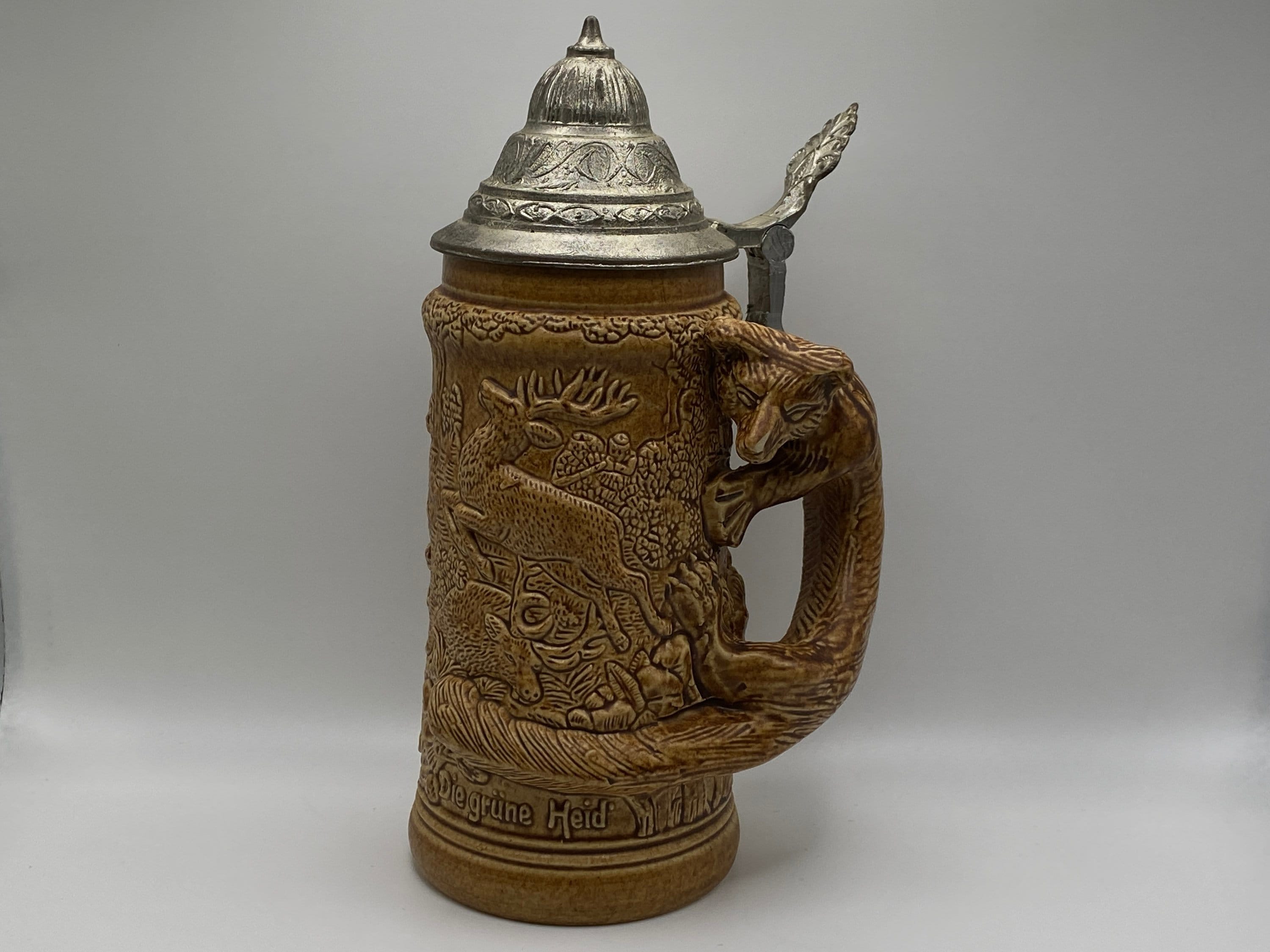 German Beer Stein Des Jagers Freud