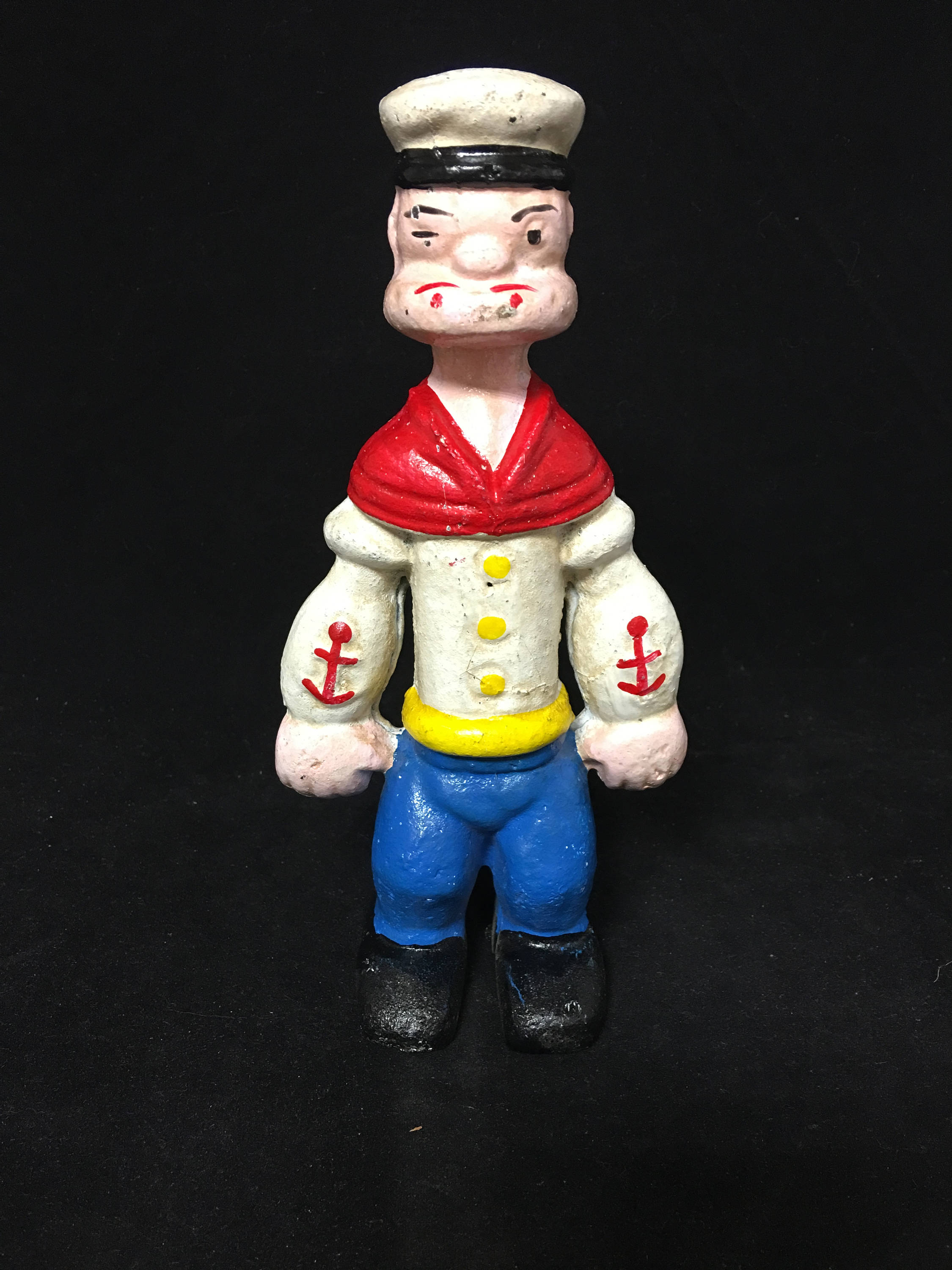 Popeye Cast Iron Penny Bank