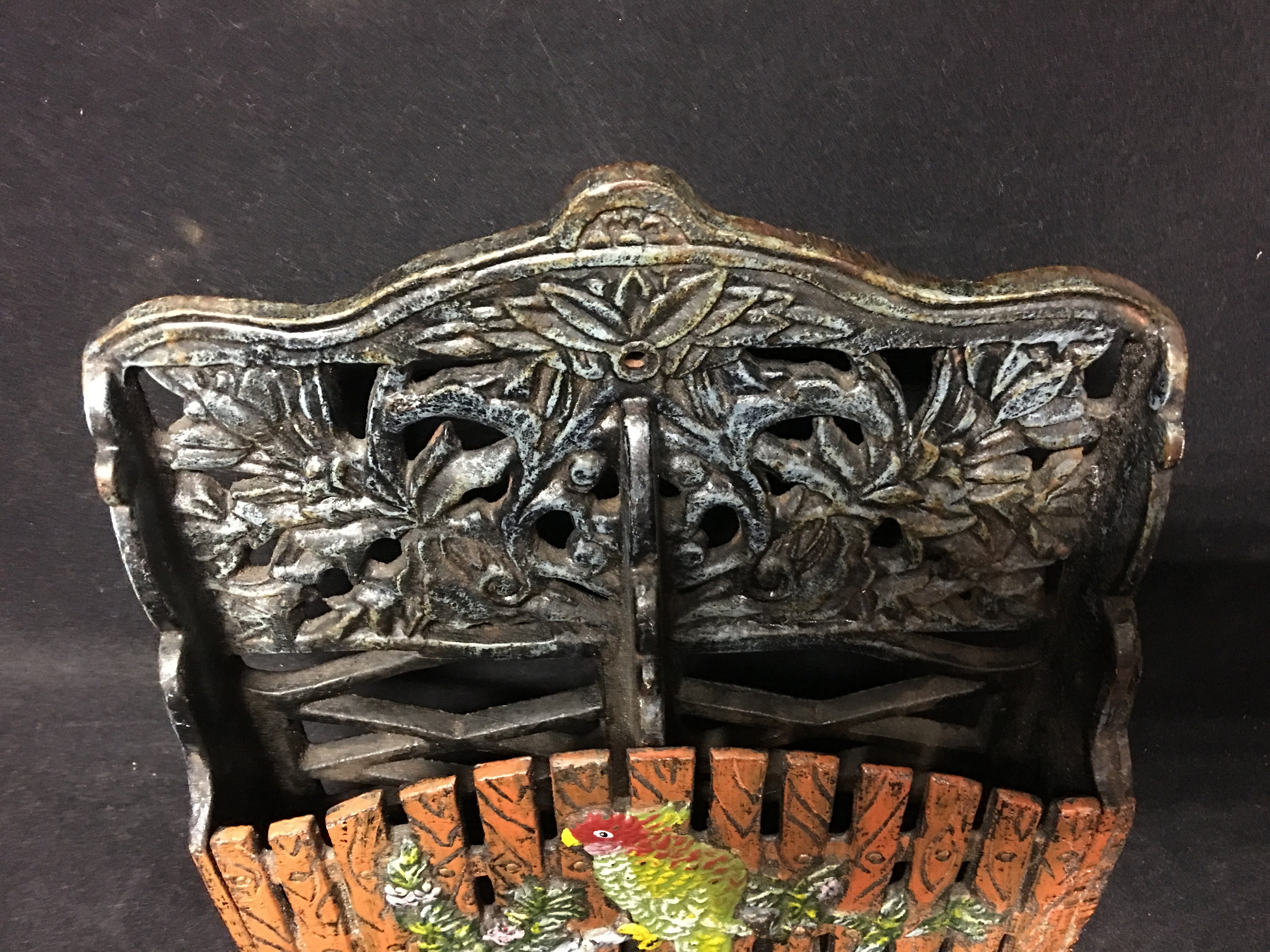 Cast Iron Wall Letter/Desk Organizer