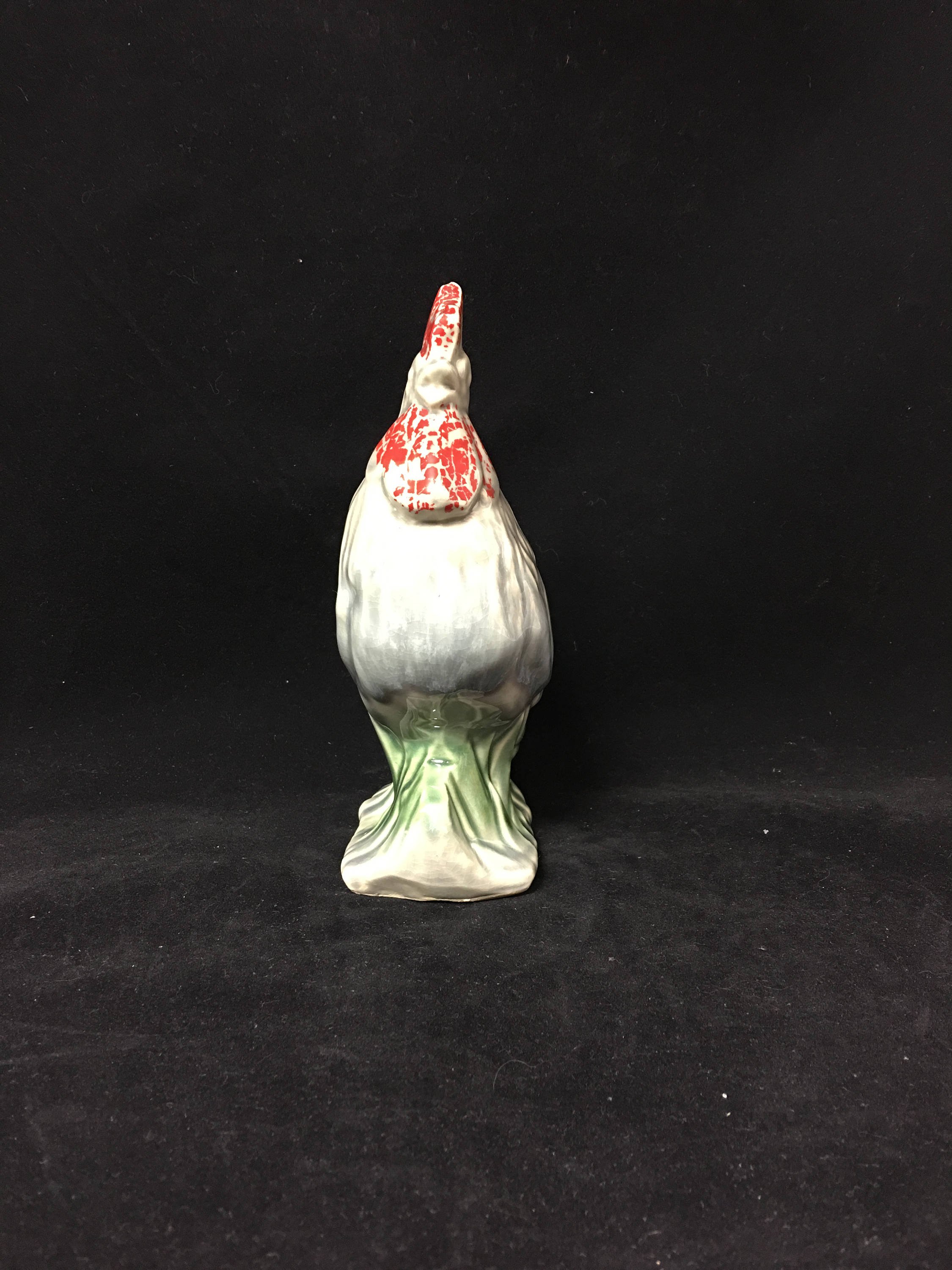 Vintage McCoy Cold Painted Rooster Planter