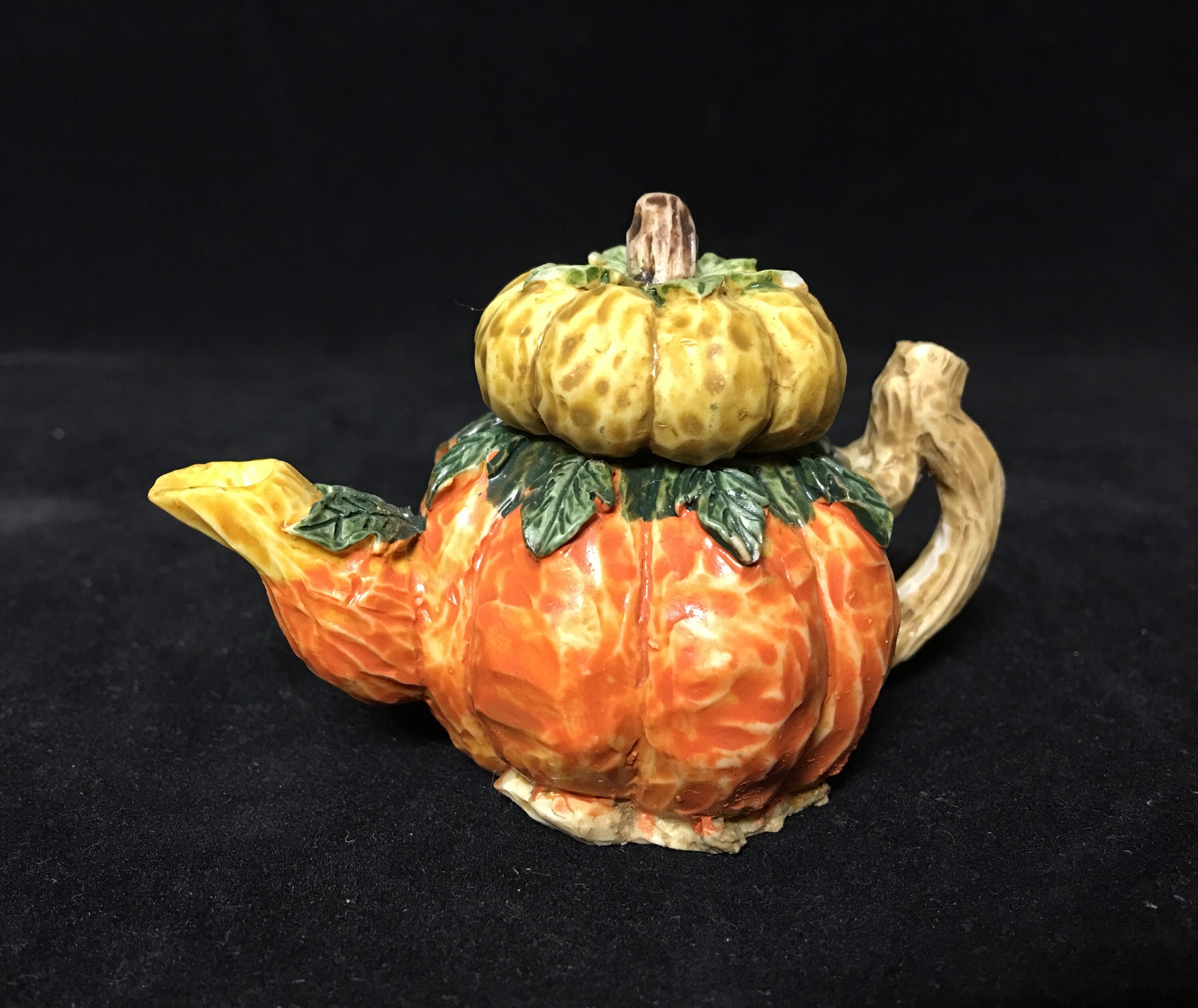 Vintage Set of 7 Ornamental Miniature Teapots