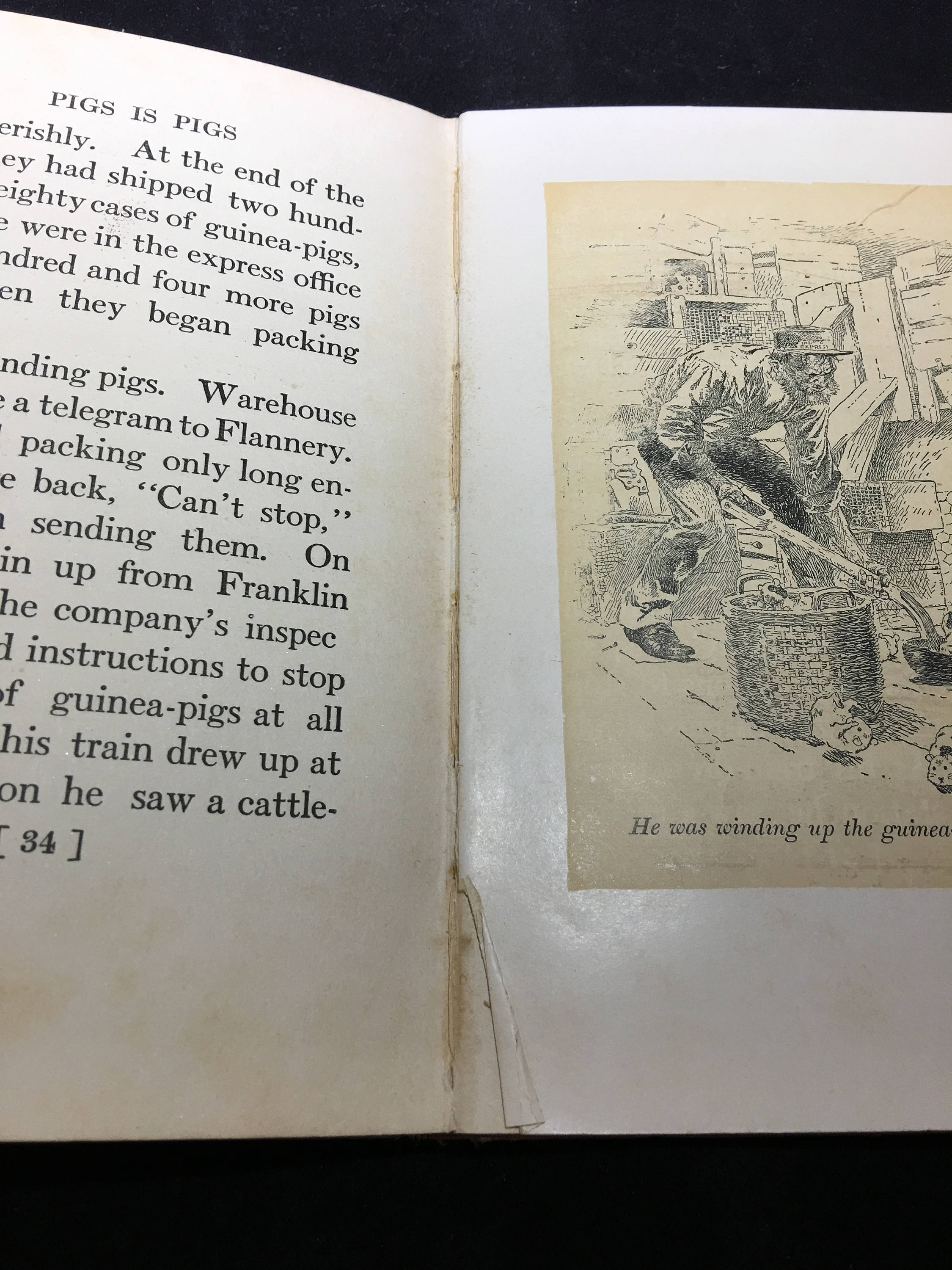 Am. Classic Book, Pigs is Pigs by Ellis Parker Butler 1906, Sixth ...