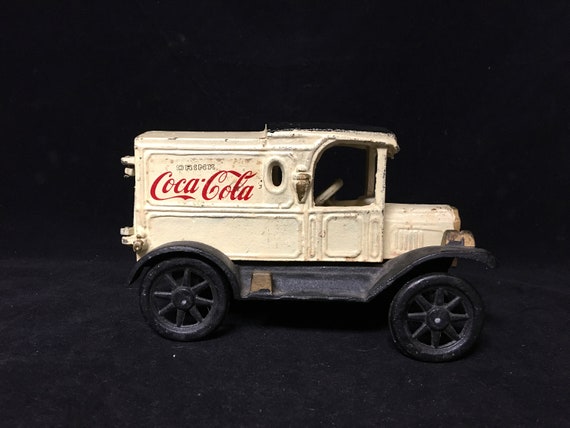 vintage cast iron truck