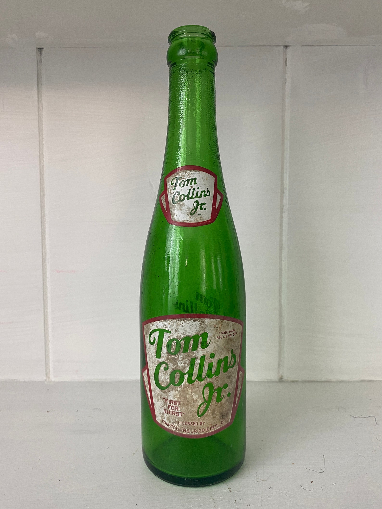 Tom Collins Jr. 10 oz. Soda Bottle Etsy