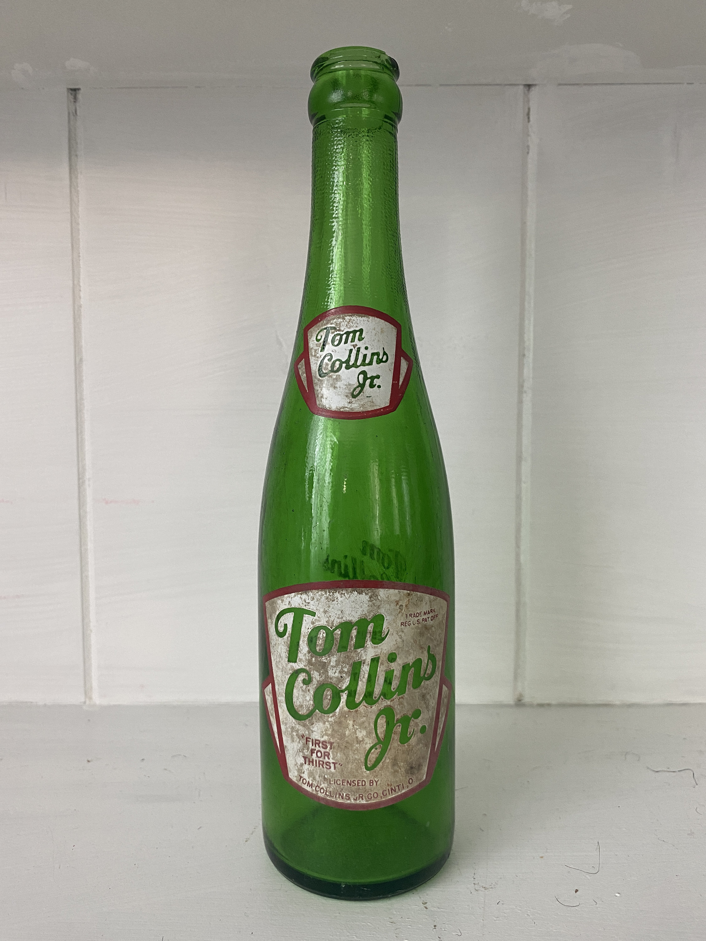 Tom Collins Jr. 10 oz. Soda Bottle