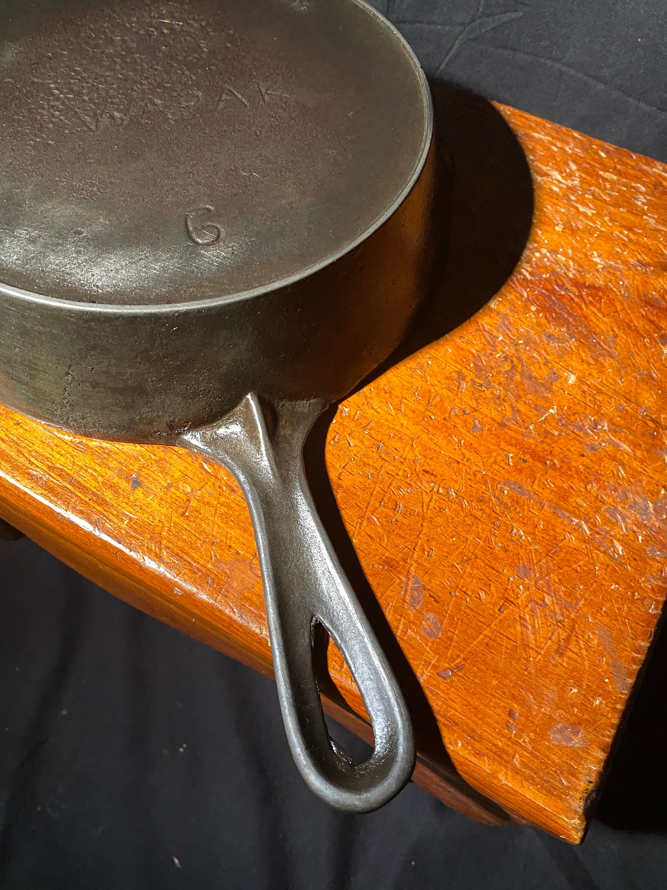 Rare Early 1900s Wapak 6 Skillet
