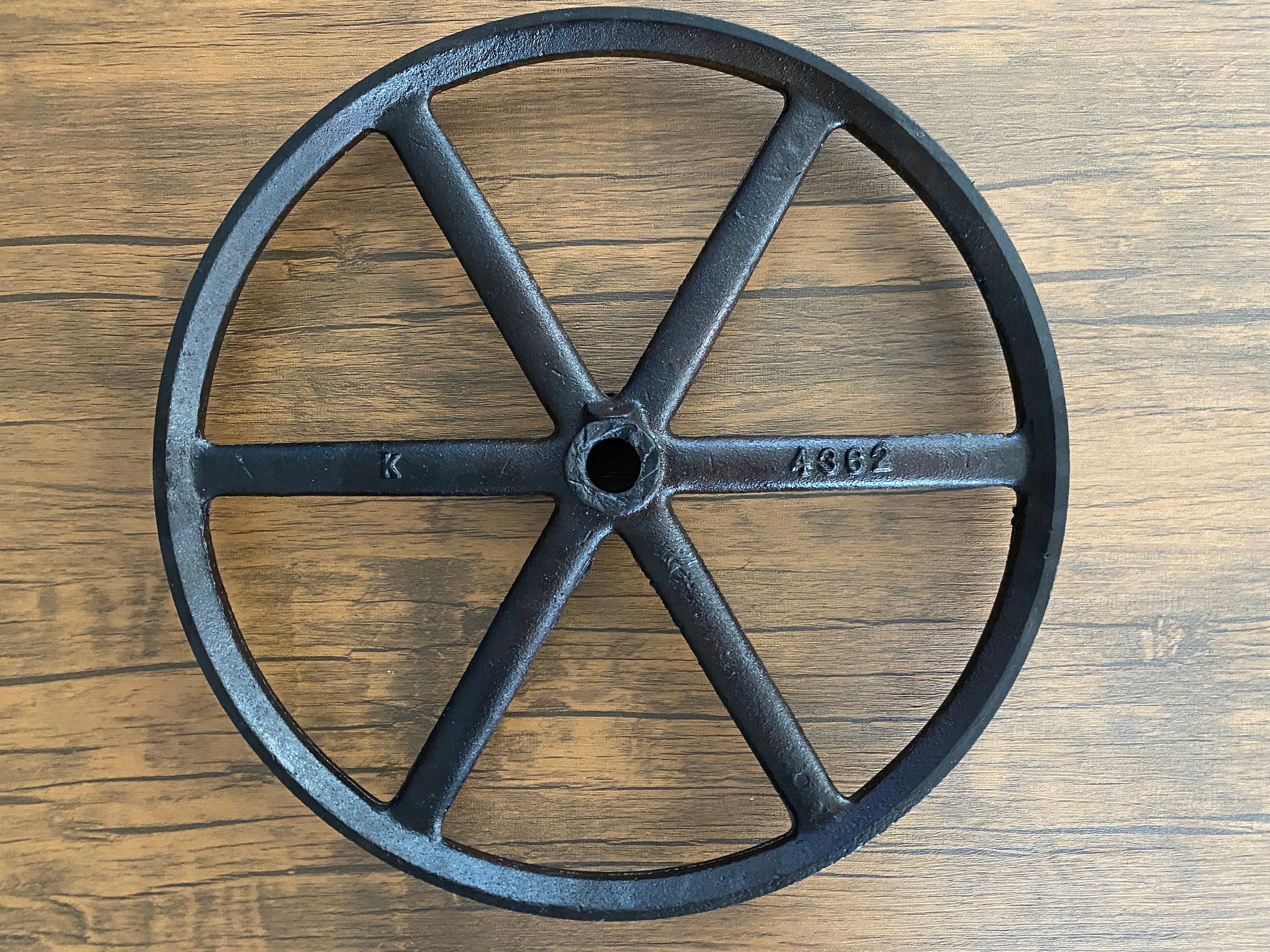 Large Cast Iron Wheel