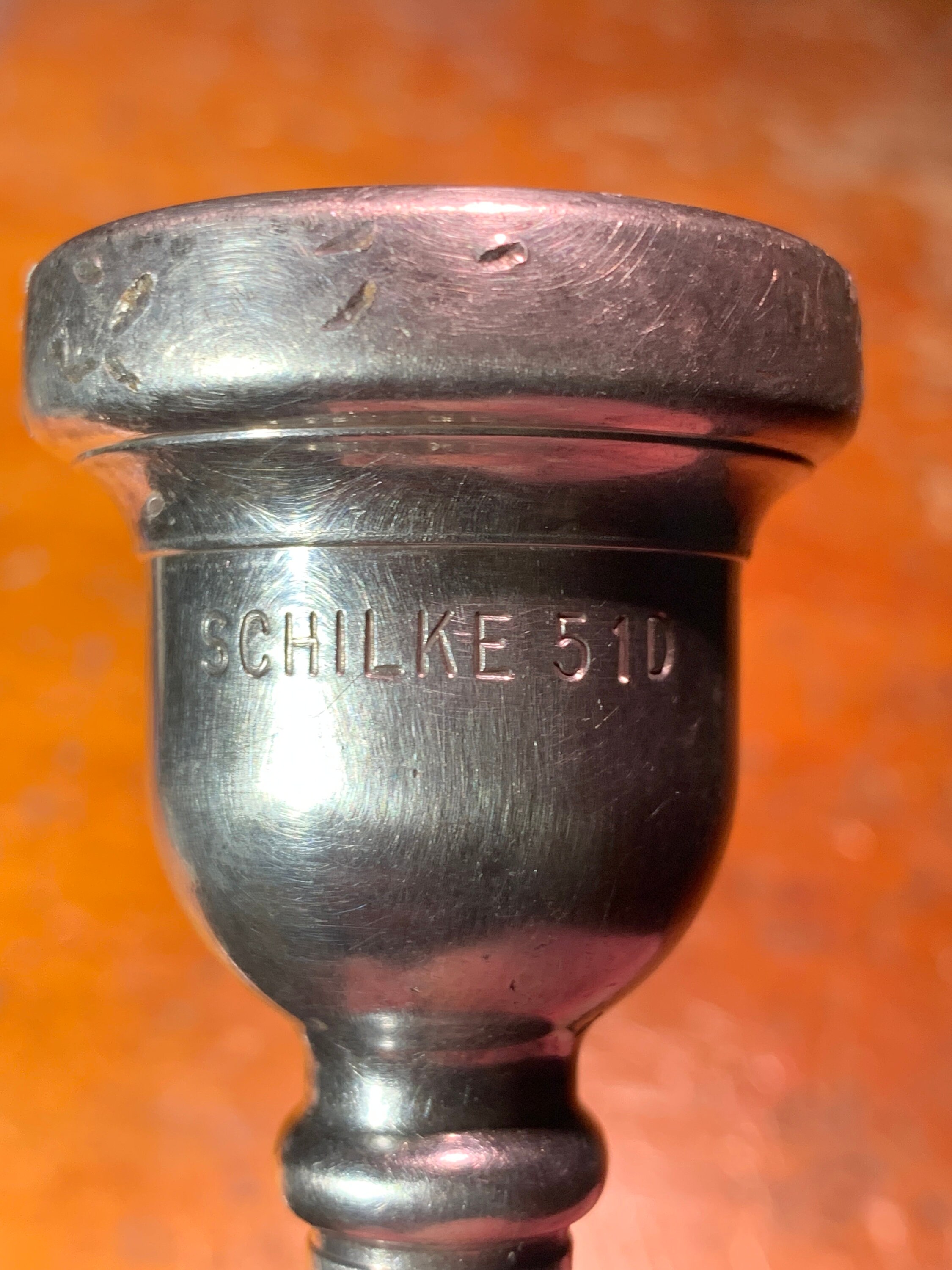 Shilke 51 D Vintage Trombone Mouthpiece
