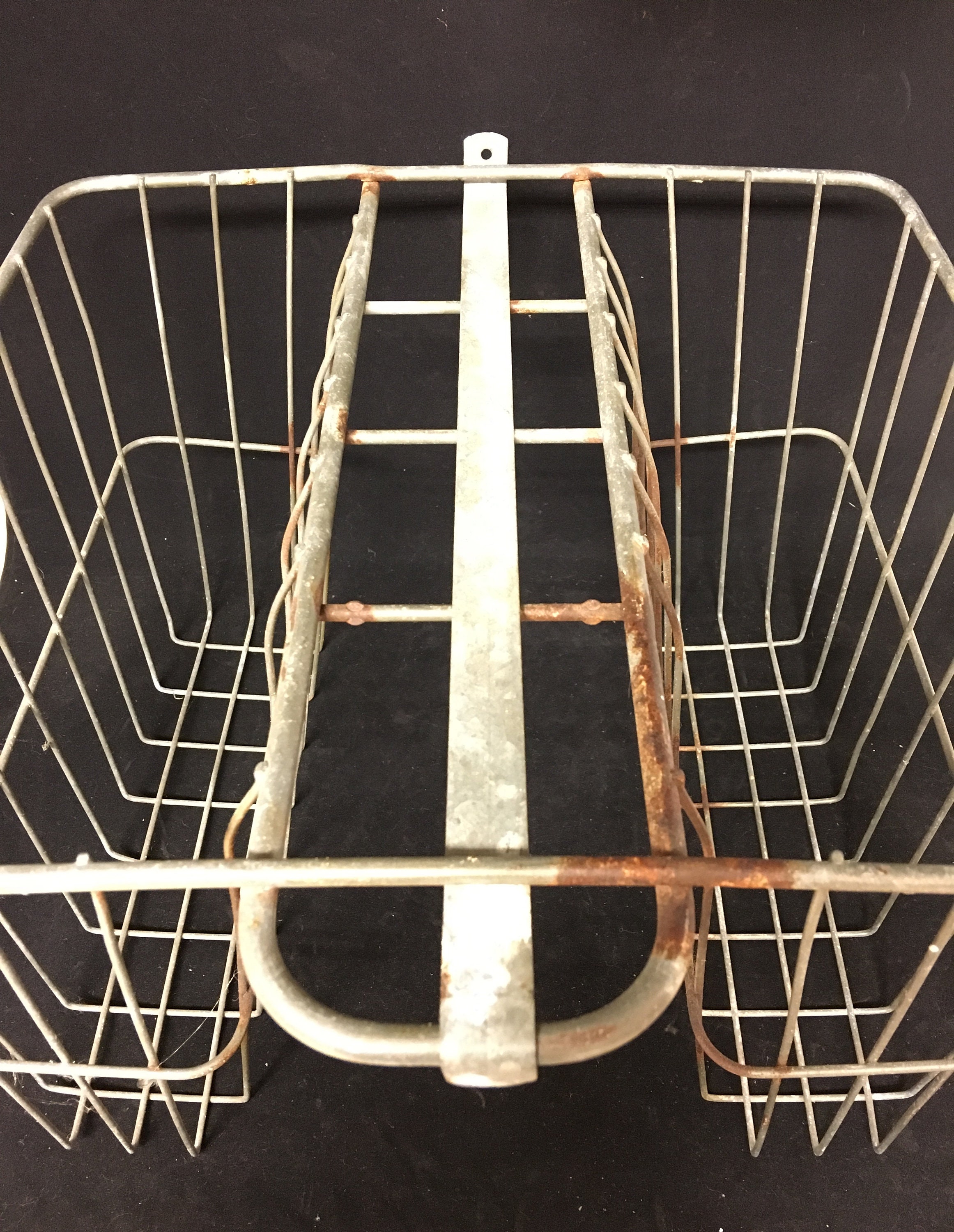 Vintage Wire Bicycle Pannier