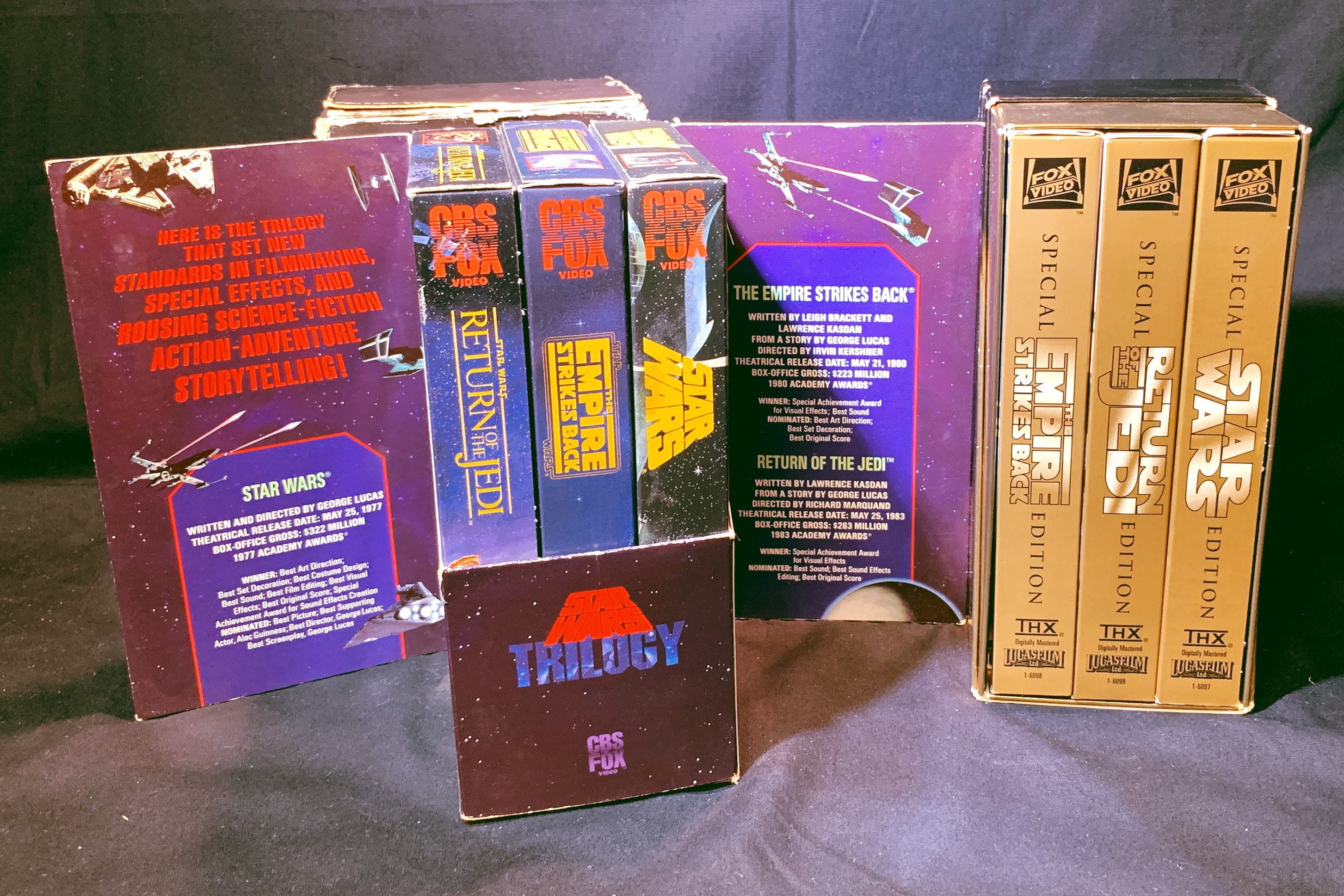my star wars vhs collection