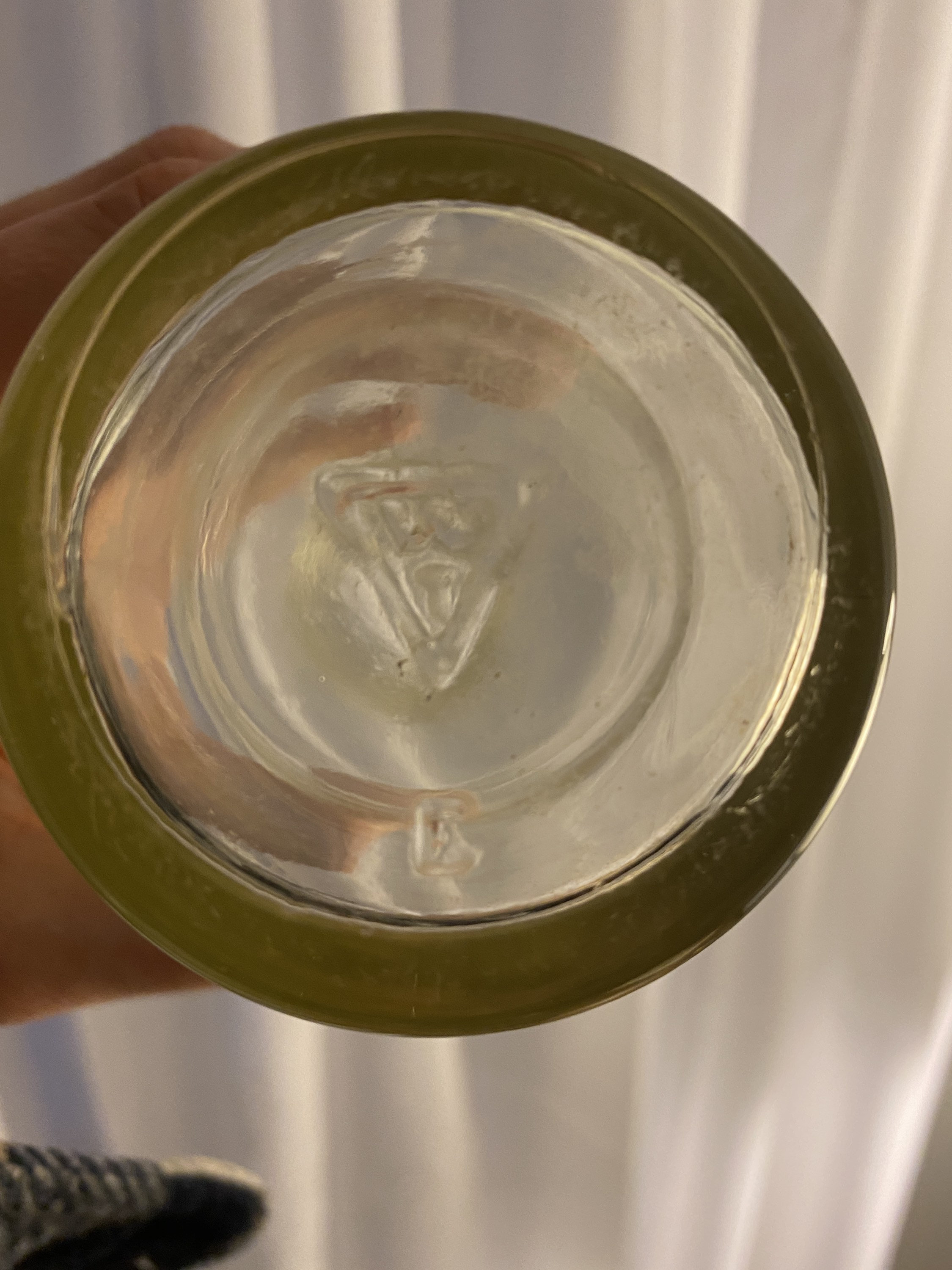 Vintage Glass Ketchup Bottle (Excellent Condition)