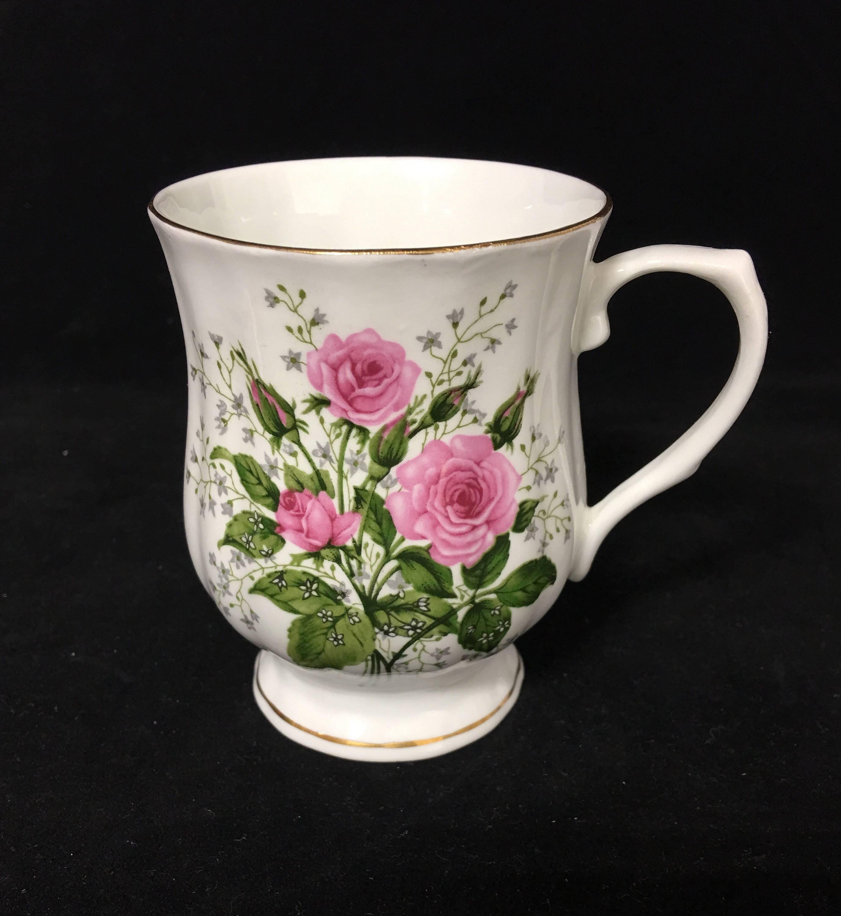 Vintage Hitkari (India) Bone China Mugs