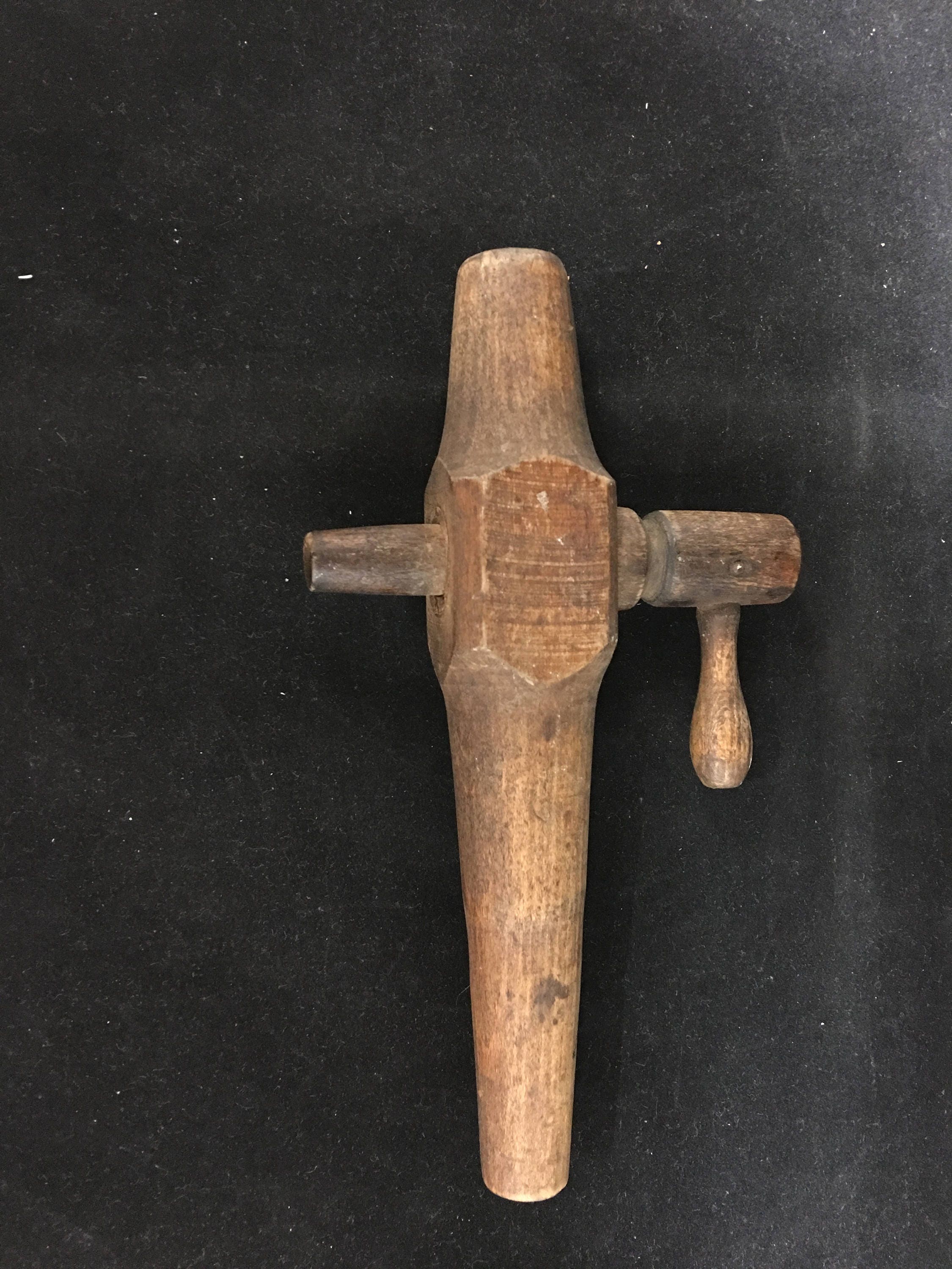 Vintage Wooden Beer Keg Tap