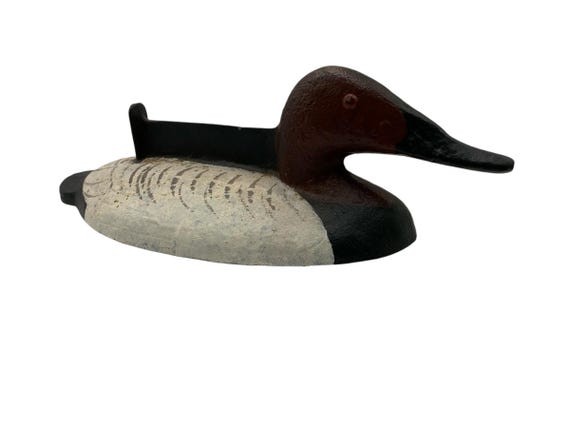 1900s Cast Iron Duck Shaped Boot Scrape - image 2