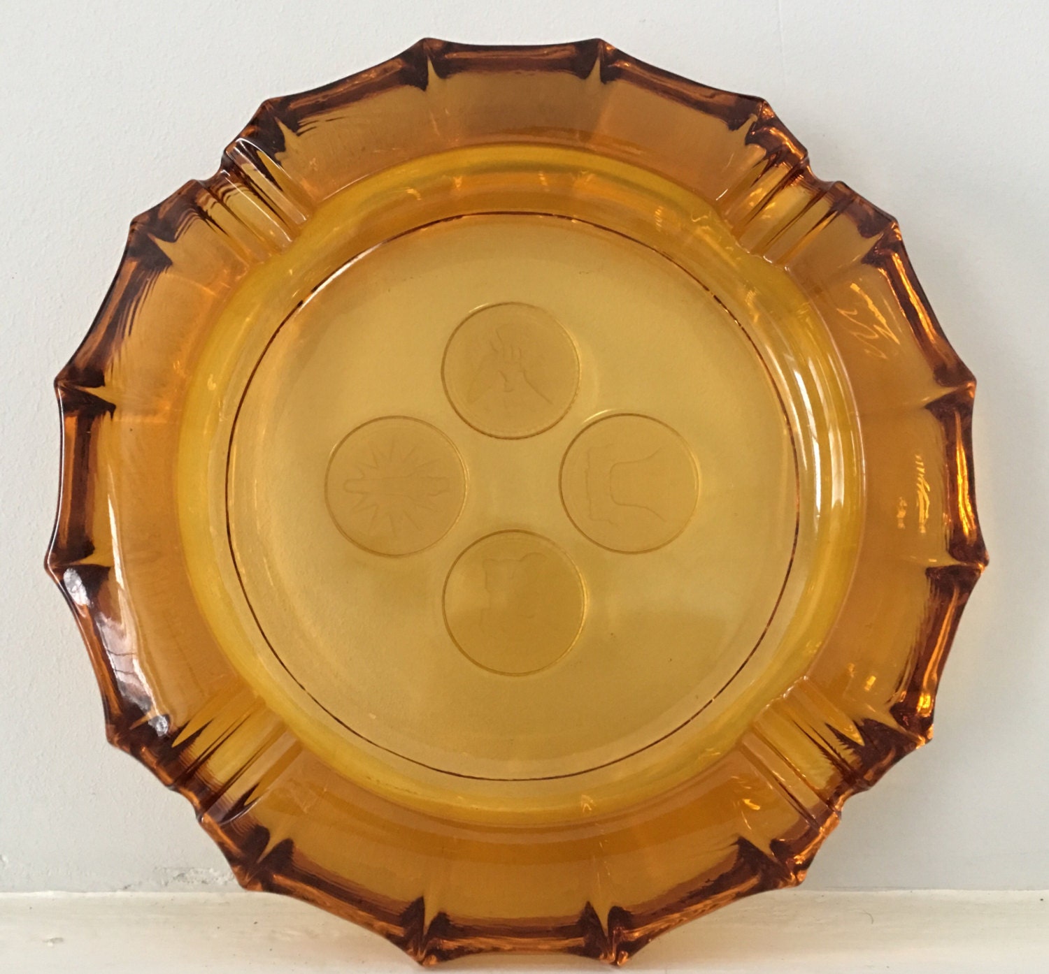 Coin Glass Ashtray