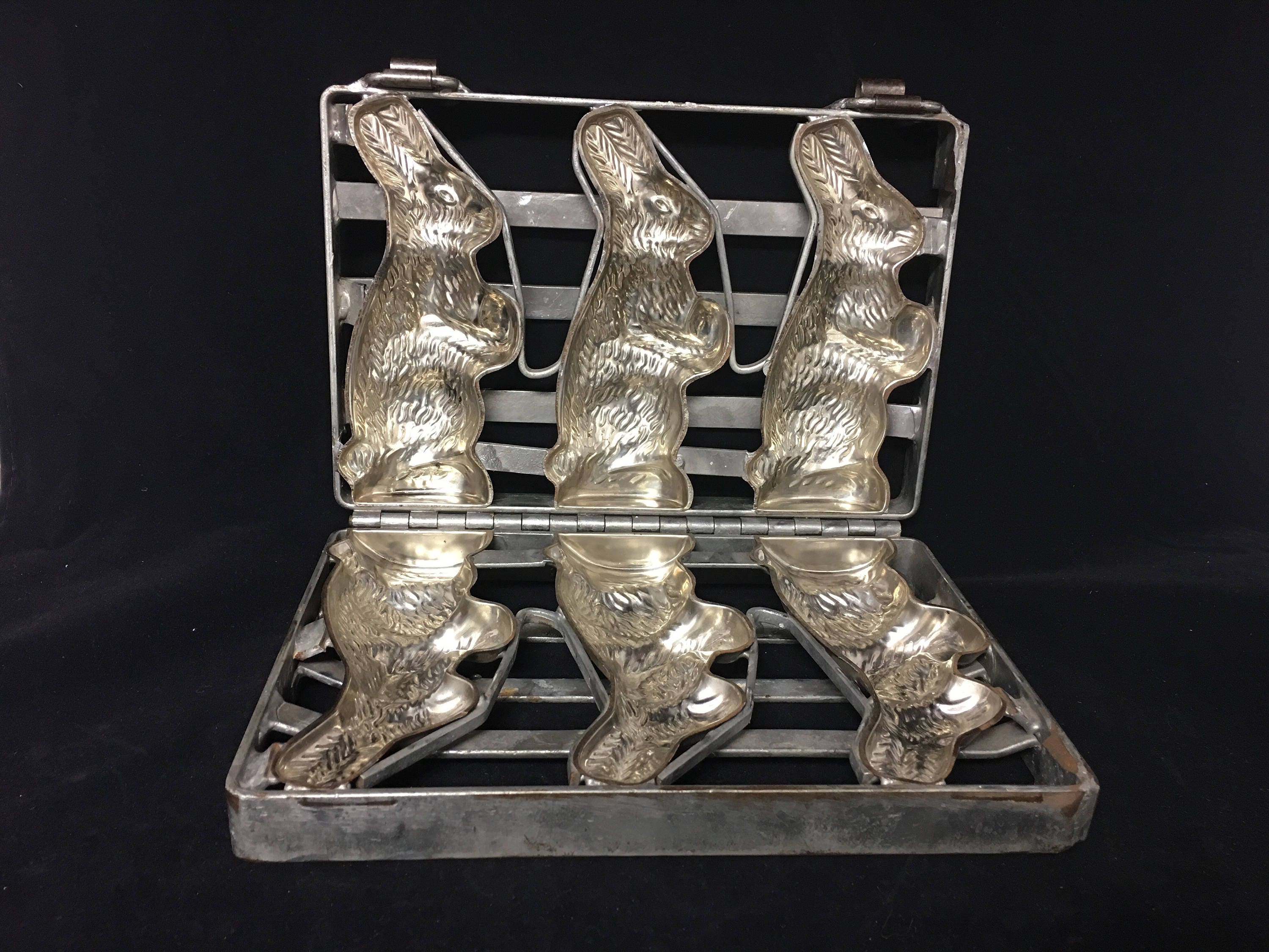 Vintage Large Bunny (3) Chocolate Mold