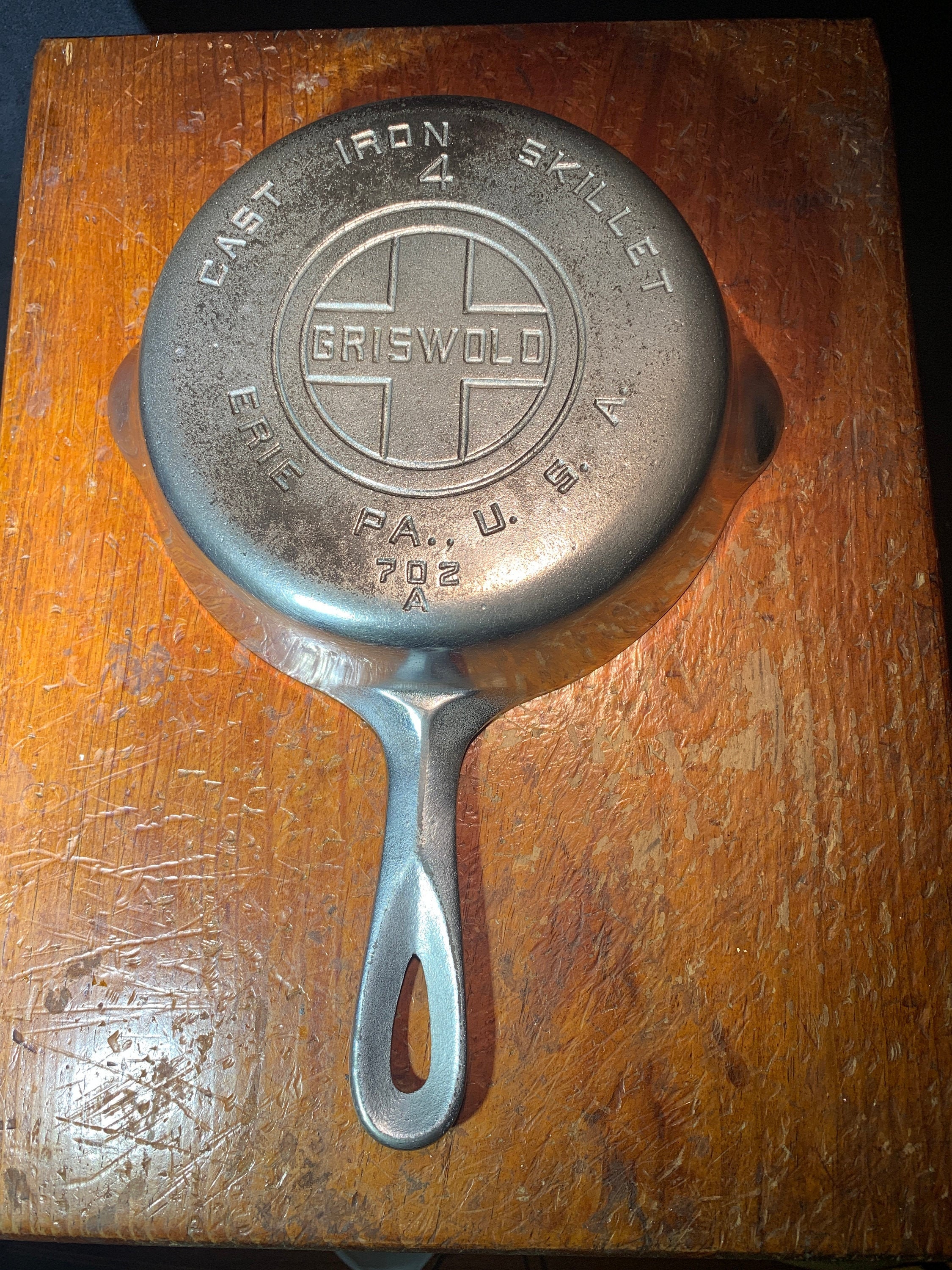 Griswold 4 702 A (NICKEL PLATED)